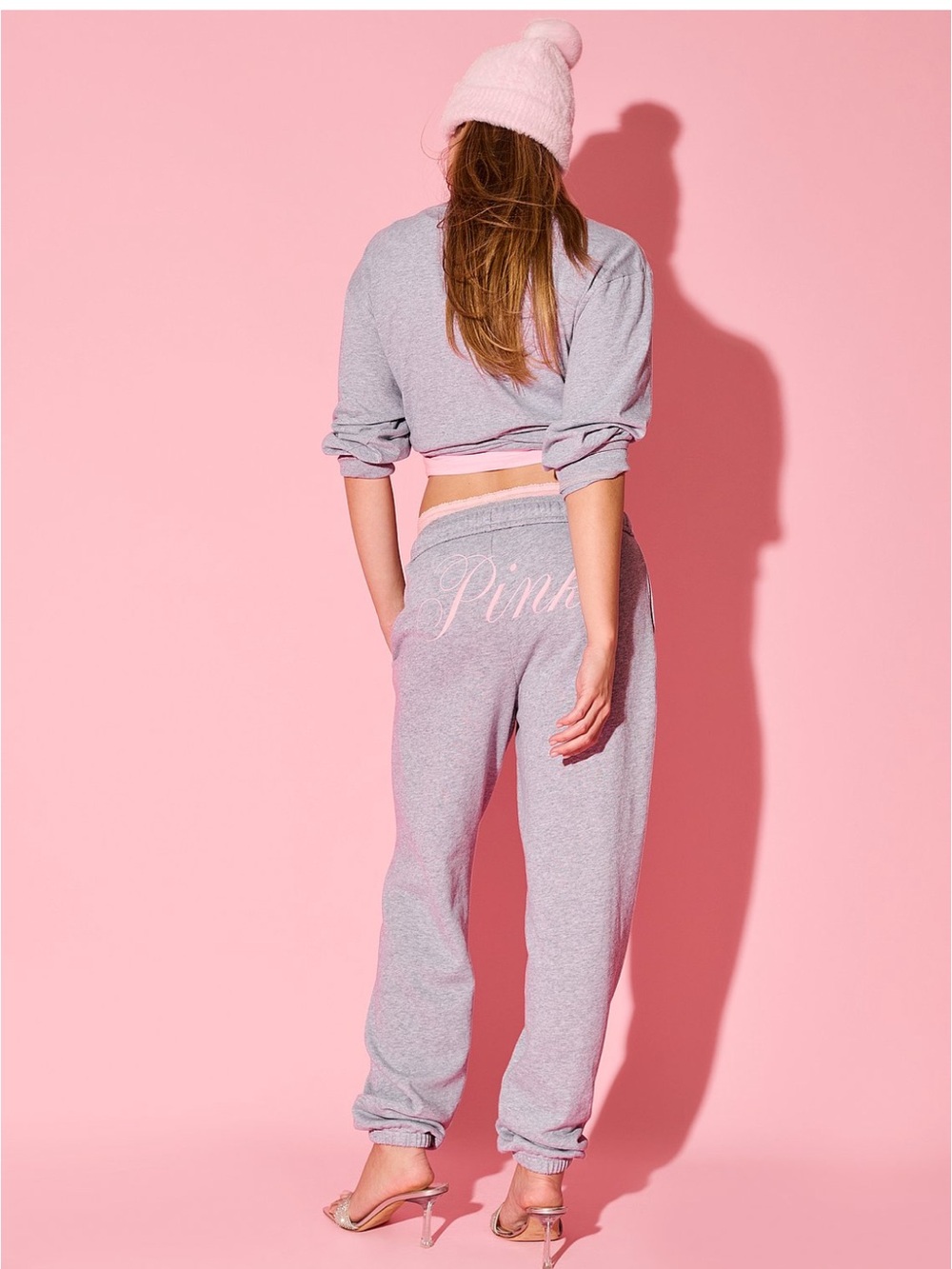 PINK Victoria’s Secret Campus Fleece Sweatpants